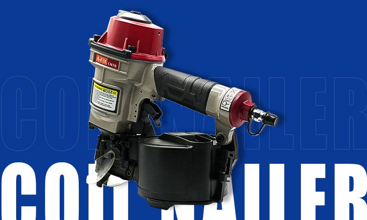 Rhinails 20-Degree Pneumatic Coil Nail Gun - View 05 Rhinails 20-Degree Pneumatic Coil Nail Gun - View 05