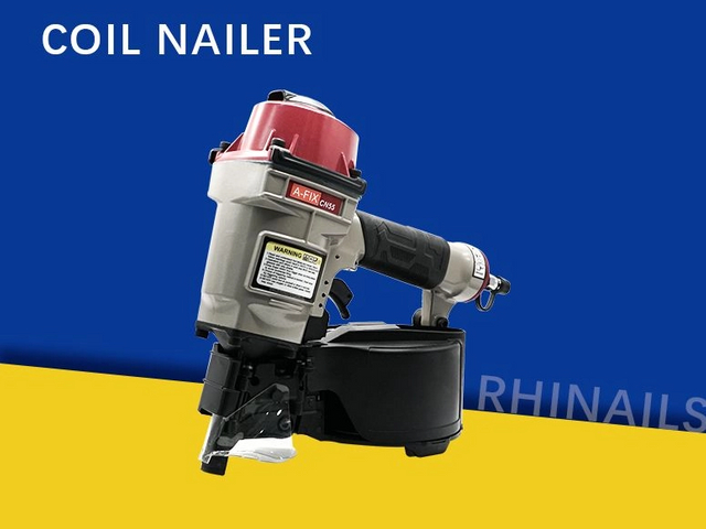 Rhinails 20-Degree Pneumatic Coil Nail Gun