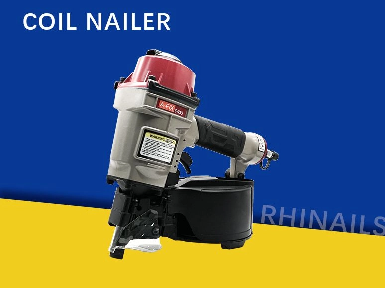 Rhinails 20-Degree Pneumatic Coil Nail Gun