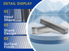 Rhinails F Series Fine-Brad Nails | Premium Furniture & Trim Work (10-50mm) - Zero-Split Collated Nails
