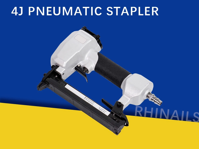 Rhinails 413J Series Pneumatic Staple Gun - Upholstery & Crafts