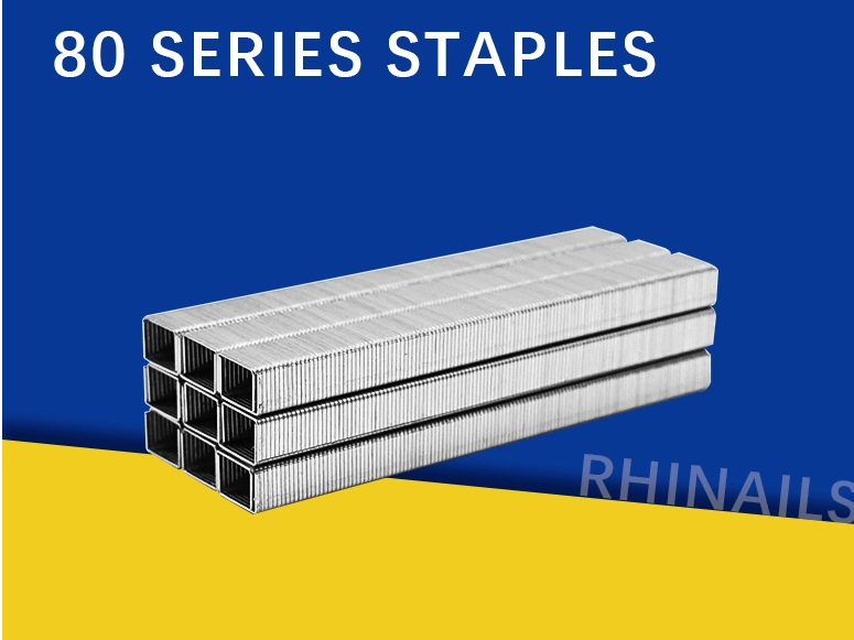 Rhinails 80 Series Galvanized Steel Staples | Full Size Range (1/4