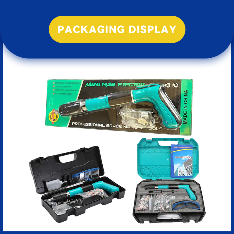 Rhinails Manual Fire Nail Gun for Concrete and Ceilings