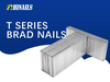Rhinails T Series Micro-Brad Nails | Precision Trim & Cabinet Assembly (20-50mm)
