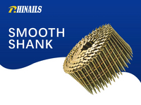 Professional Smooth Shank Coil Nails Collection for Framing and Construction