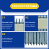 Rhinails Smooth Shank Galvanized Fence Staples 28-40mm