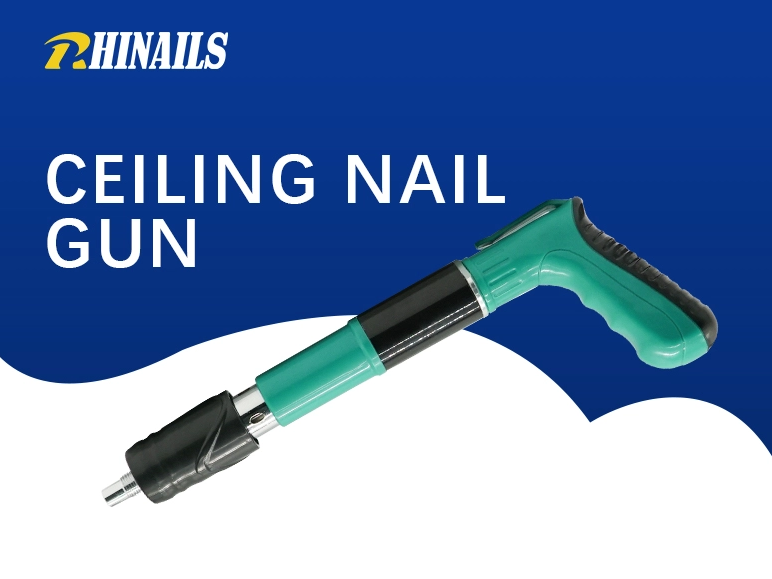 Rhinails Manual Fire Nail Gun for Concrete and Ceilings