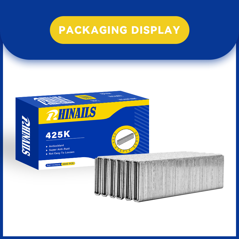 Rhinails 90 K Series 18-Gauge Fine Finish Staples (16-40mm Multi-Size Pack)