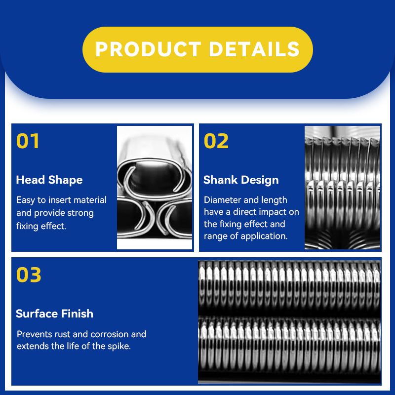 Rhinails Pneumatic C Ring Staples Assortment Pack (12mm, 17mm, 25mm)