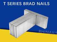Rhinails T Series Micro-Brad Nails | Precision Trim & Cabinet Assembly (20-50mm)