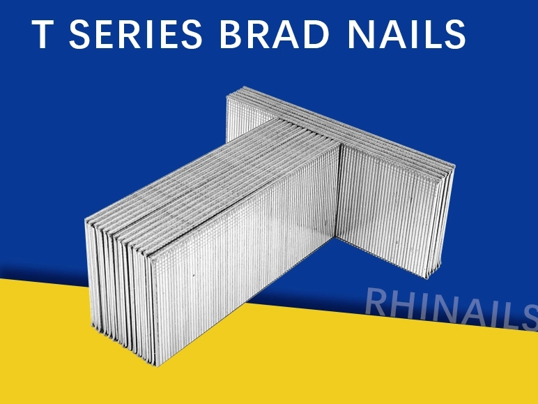 Rhinails T Series Micro-Brad Nails | Precision Trim & Cabinet Assembly (20-50mm)