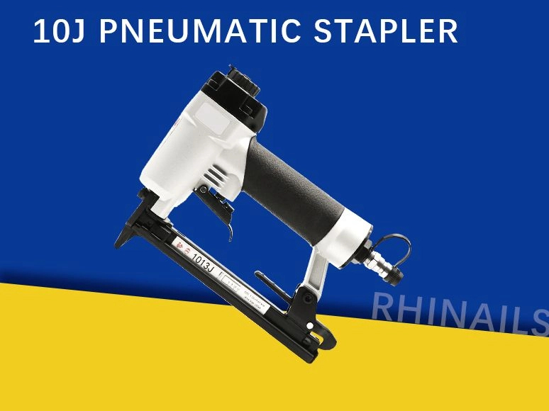 Rhinails 10J Series Heavy-Duty Furniture Pneumatic Stapler