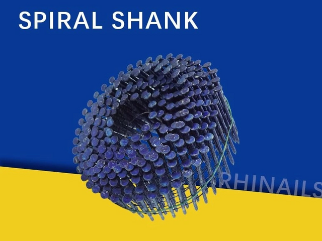 Rhinails Wholesale Spiral Shank Coil Nails Collection - Structural & Roofing Grade