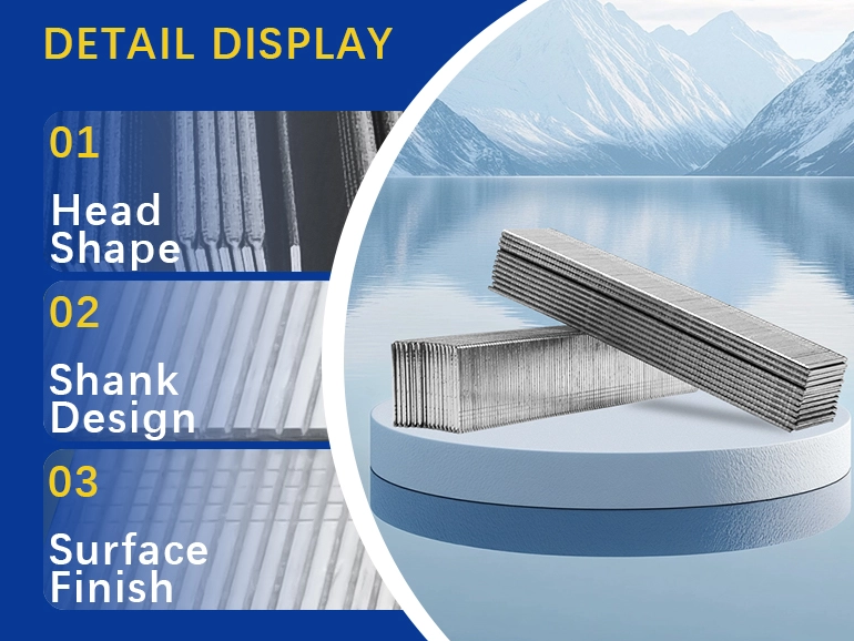 Rhinails T Series Micro-Brad Nails | Precision Trim & Cabinet Assembly (20-50mm)