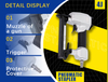 Rhinails 413J Series Pneumatic Staple Gun - Upholstery & Crafts