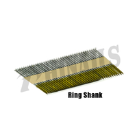 Rhinails 2.87×60 Ring Shank Paper Collated Nails for framing