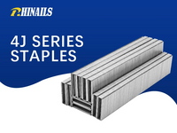 4J Universal Zinc Coated Staples - Full Size Range (2/5" To 1") | 20 Gauge Galvanized Steel Pallet Staples