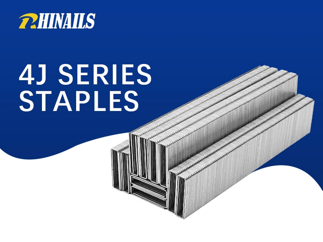 4J Universal Zinc Coated Staples - Full Size Range (2/5" To 1") | 20 Gauge Galvanized Steel Pallet Staples