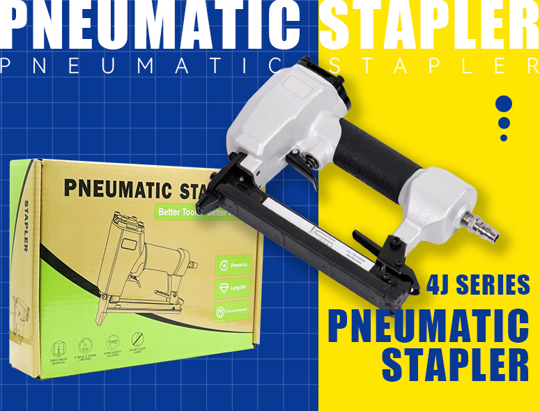 Rhinails 413J Series Pneumatic Staple Gun - Upholstery & Crafts