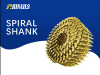 Rhinails Wholesale Spiral Shank Coil Nails Collection - Structural & Roofing Grade