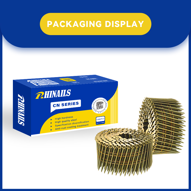 Professional Smooth Shank Coil Nails Collection for Framing and Construction