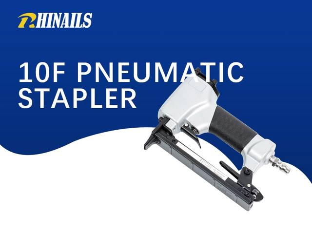 Rhinails 1010F Pneumatic Stapler 20 Gauge for Furniture
