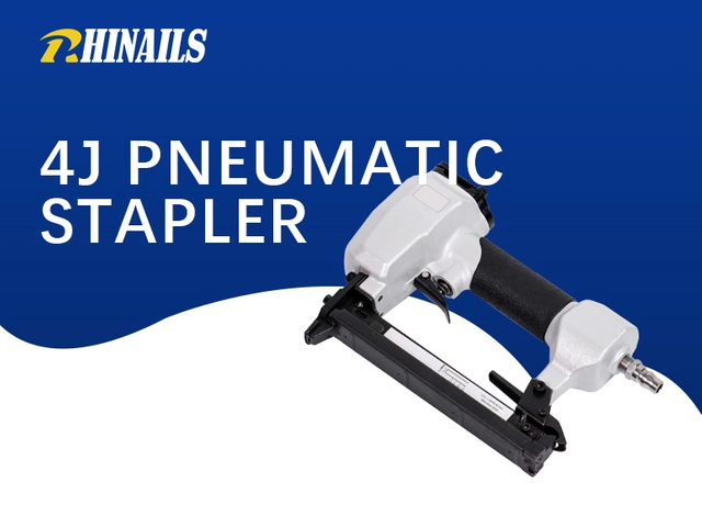 Rhinails 413J Series Pneumatic Staple Gun - Upholstery & Crafts