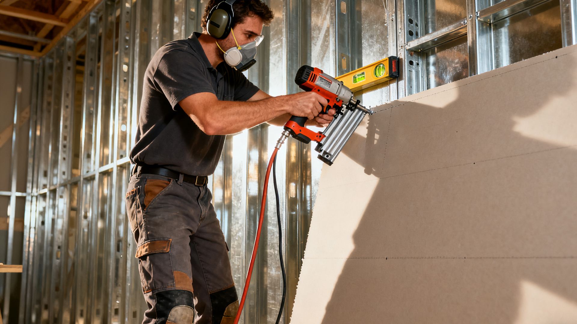 brad nails for wooden board