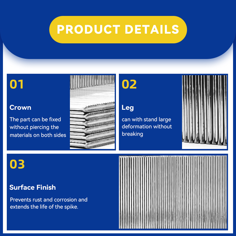 Rhinails T Series Micro-Brad Nails | Precision Trim & Cabinet Assembly (20-50mm)