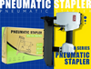 Rhinails N Series Pneumatic Stapler for Leather, Upholstery, and Fine Woodworking